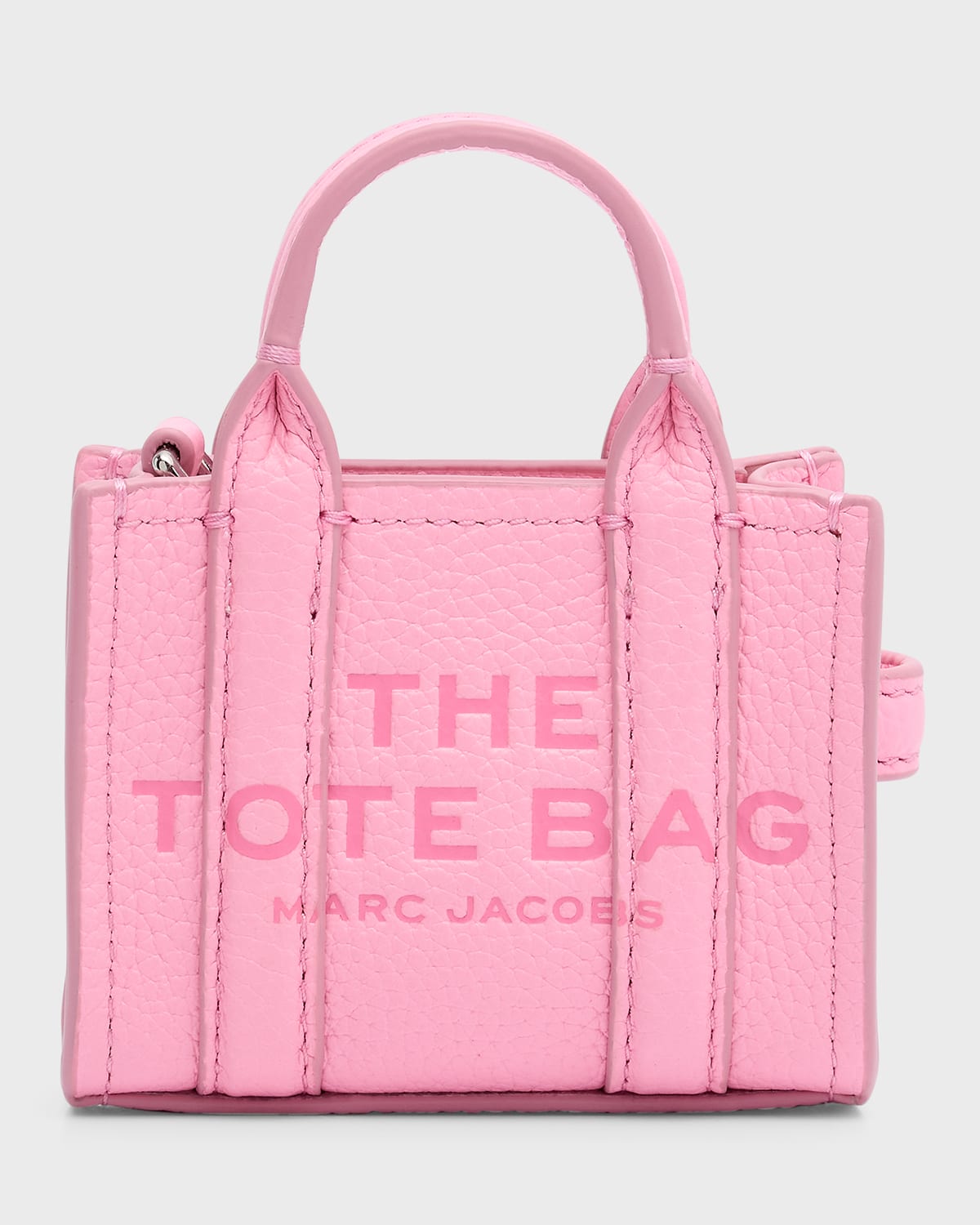 Marc Jacobs The Nano Tote Bag Charm In Fluro Candy