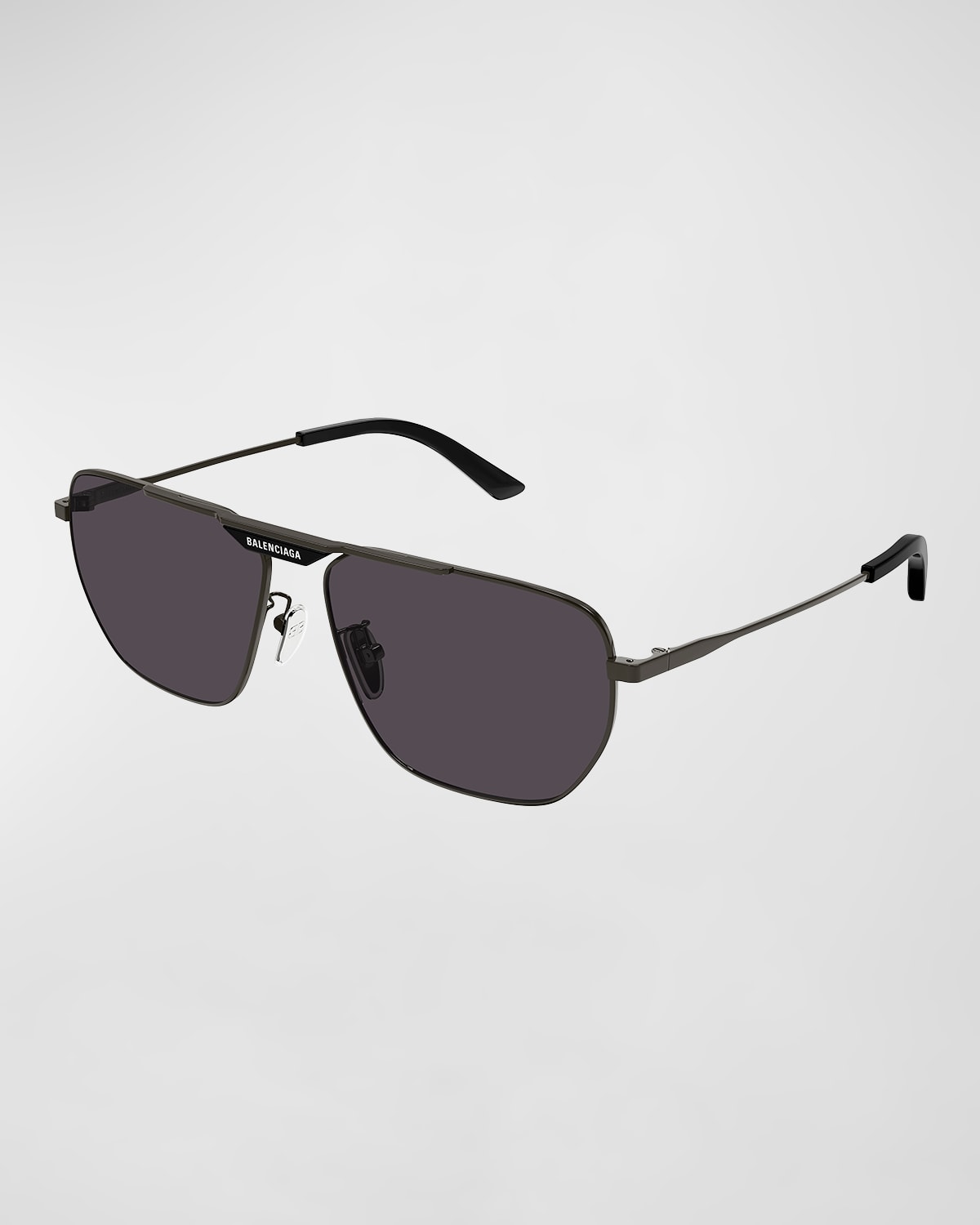 Men's BB0298SM Metal Aviator Sunglasses