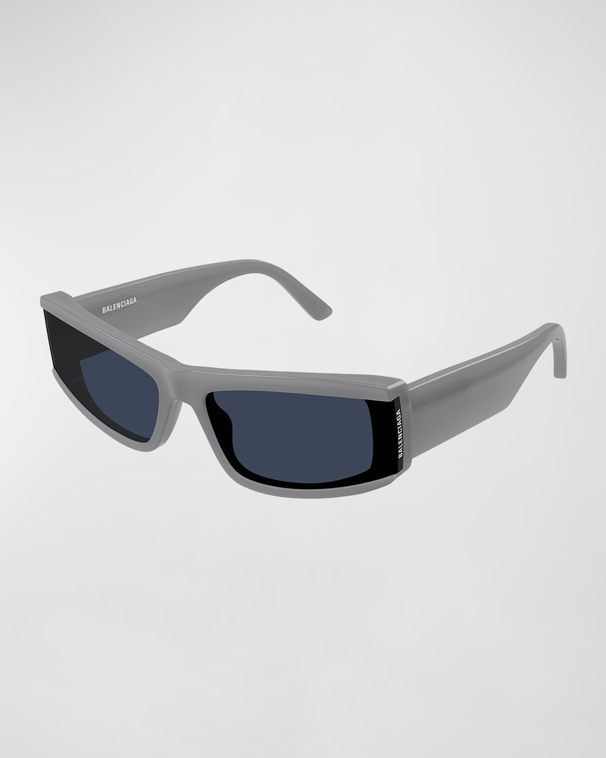 Men's BB0301SM Acetate Rectangle Sunglasses