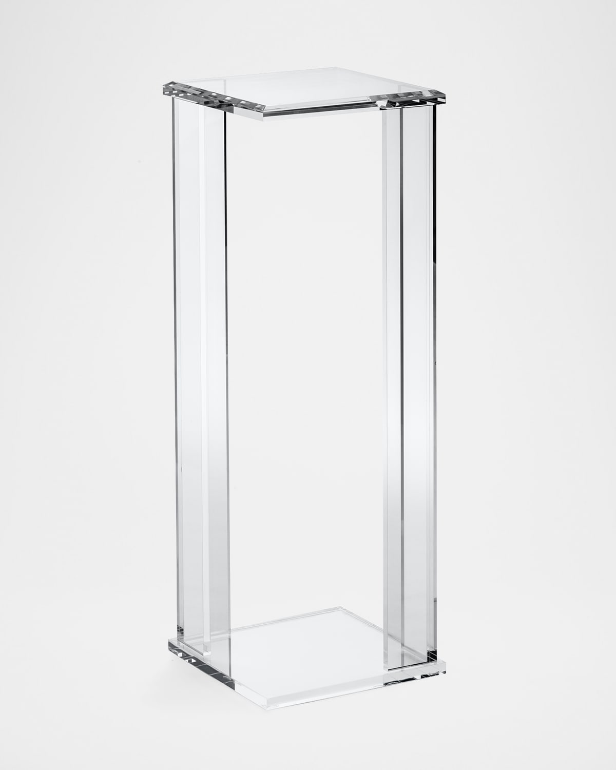 Interlude Home Logan 40" Pedestal In Transparent