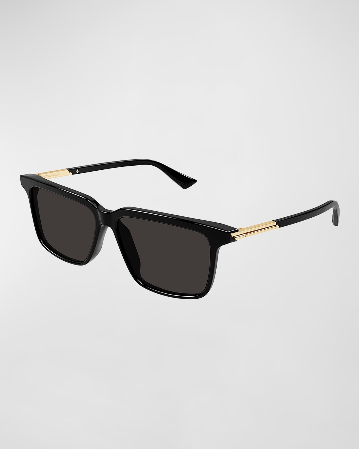 Men's BV1261S Acetate Rectangle Sunglasses