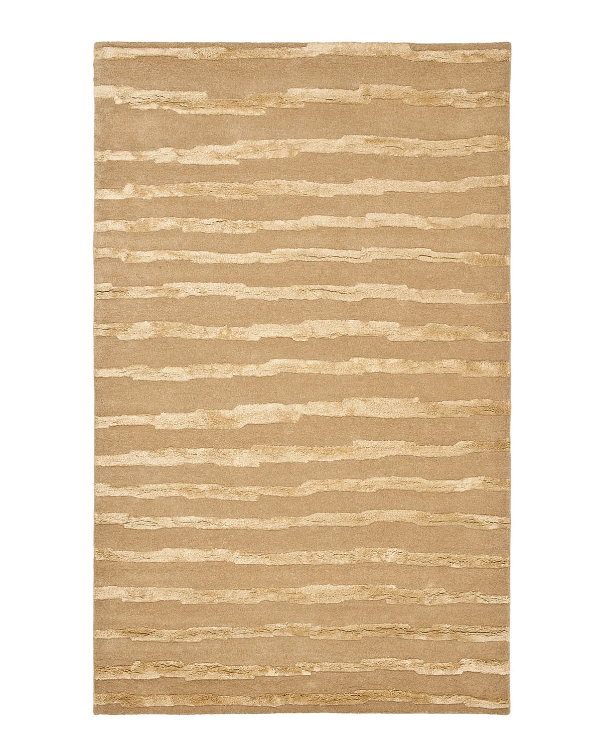 Shop Safavieh Track Shine Hand-tufted Rug, 10' X 14' In Gold 