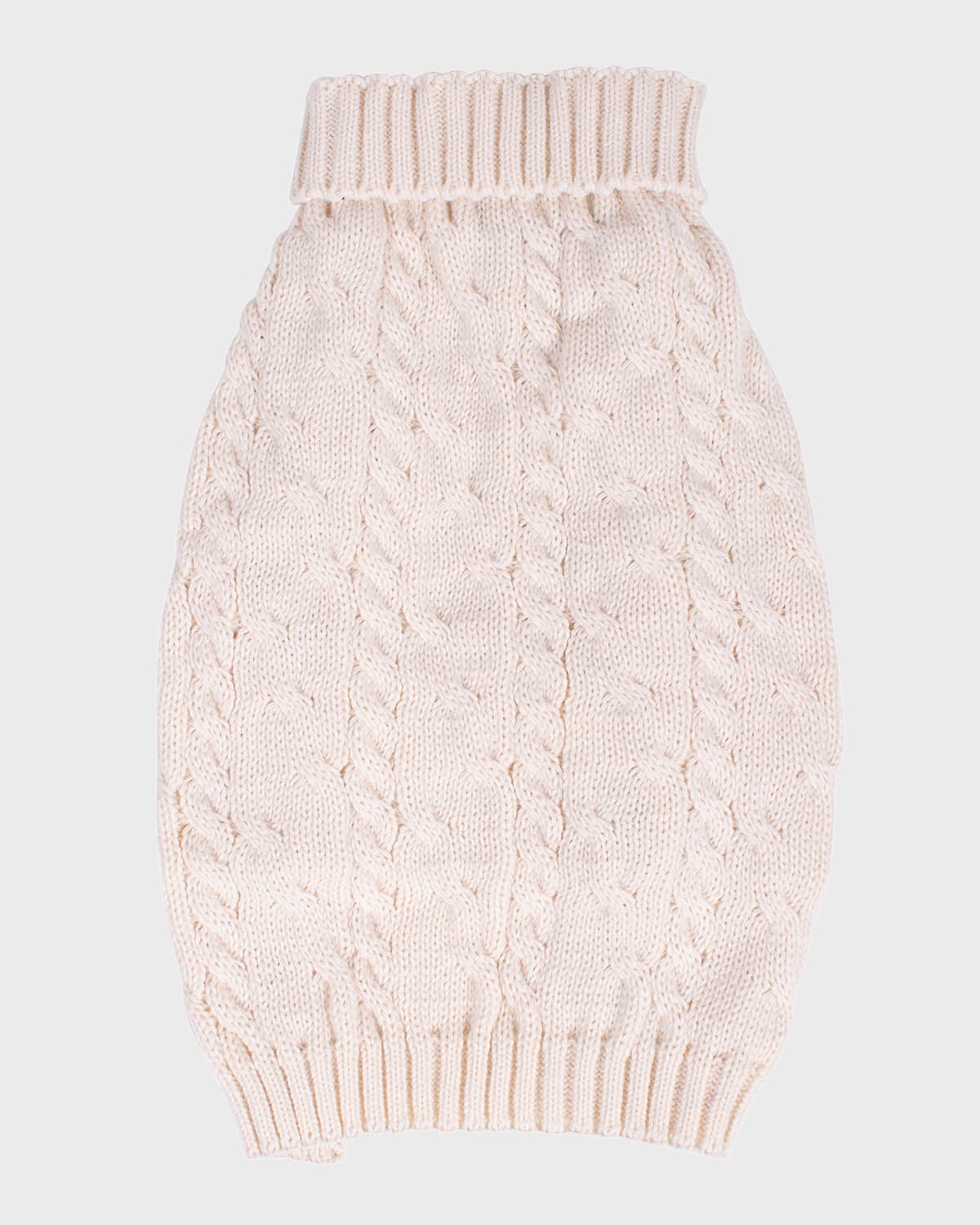 Shop Shinola Cable-knit Pet Sweater In Ivory