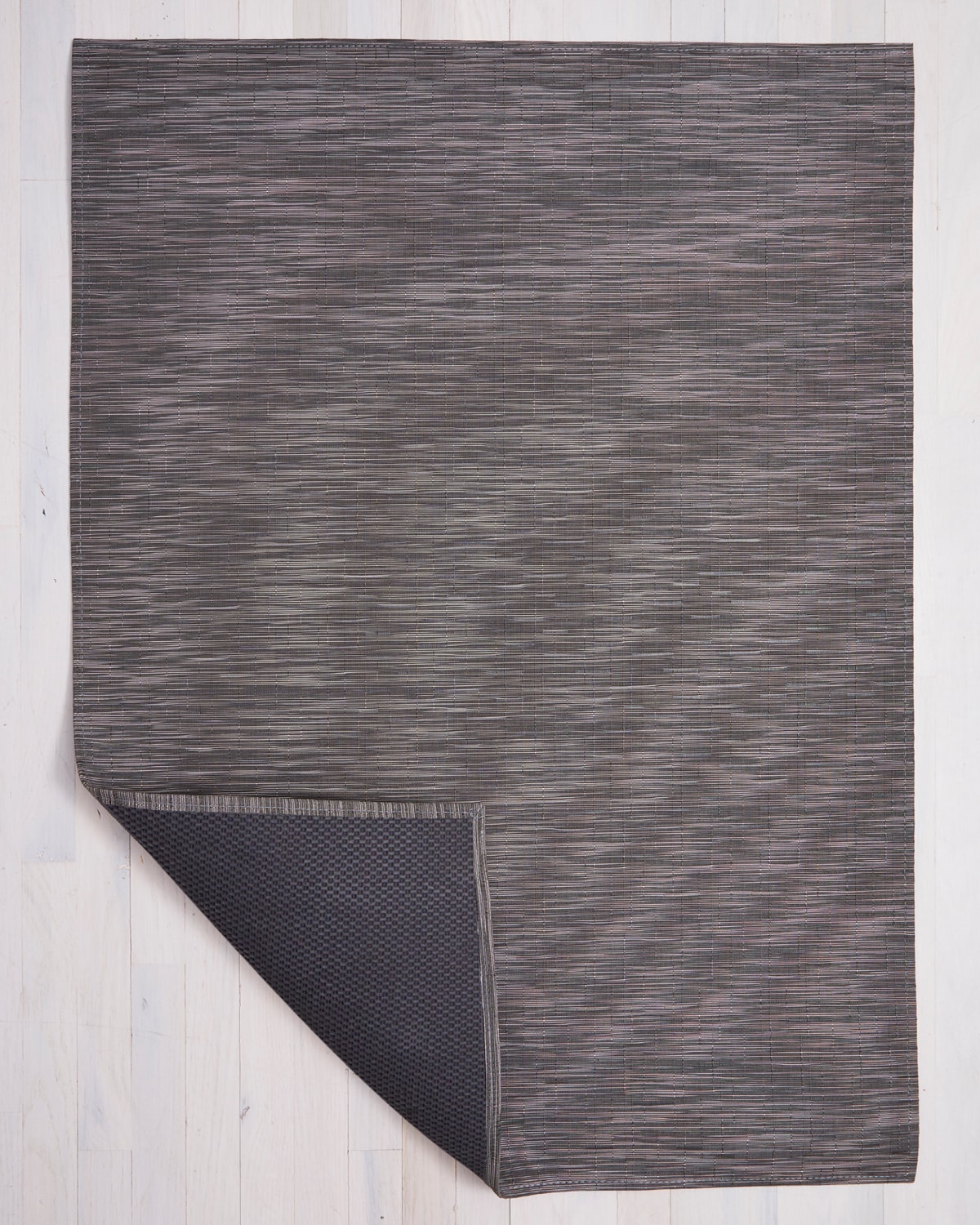 Shop Chilewich Bamboo Floor Mat, 2' X 6' In Grey Flannel