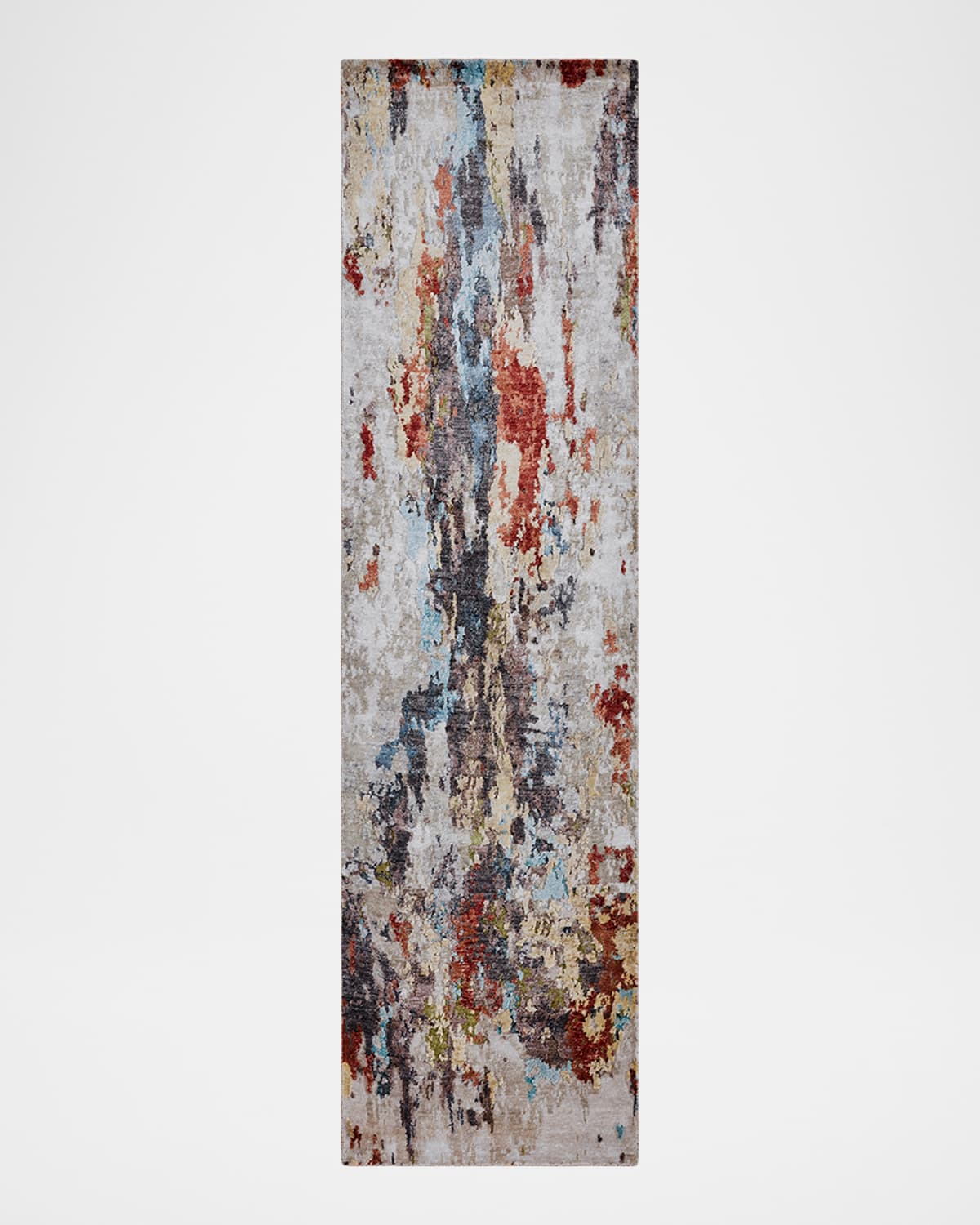 Kalaty Rug Corporation Nicolette Hand-knotted Runner, 3' X 10'