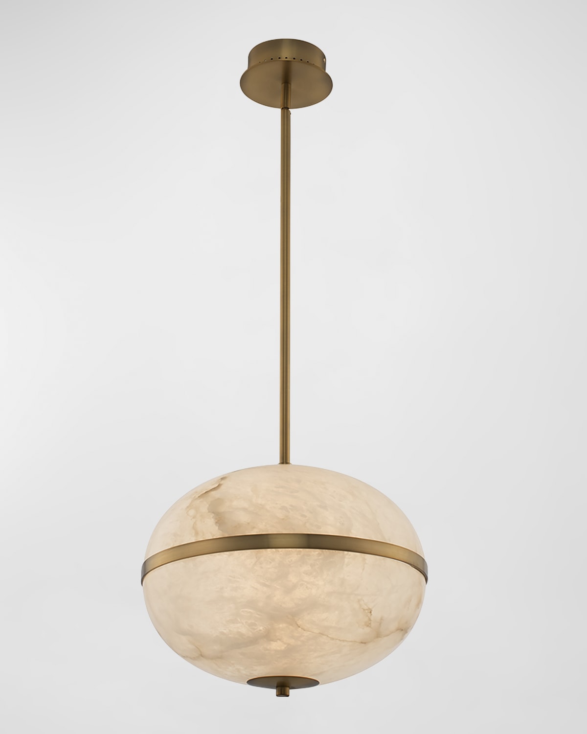Allegri Crystal By Kalco Lighting Canterbury 16" Led Pendant Light In Brown