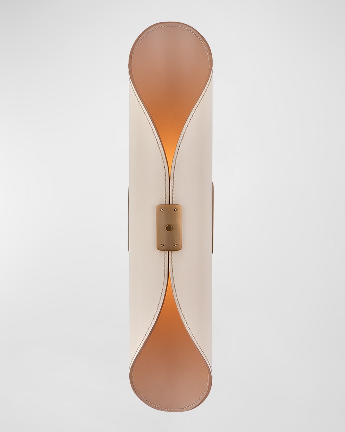 Allegri Crystal By Kalco Lighting Cape Led Wall Sconce In Satin Brass Cream