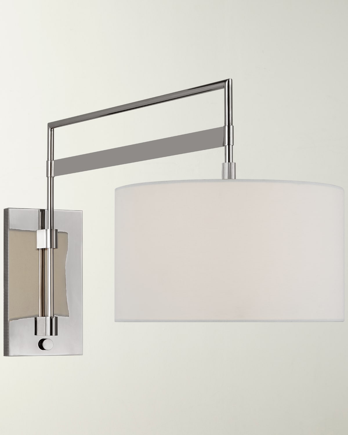 Visual Comfort Signature Gael Large Articulating Wall Light By Ray Booth In Metallic