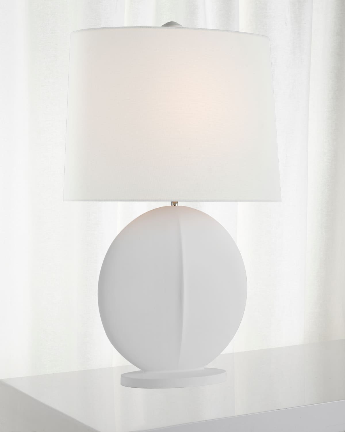 Visual Comfort Signature Mariza Table Lamp By Aerin In White