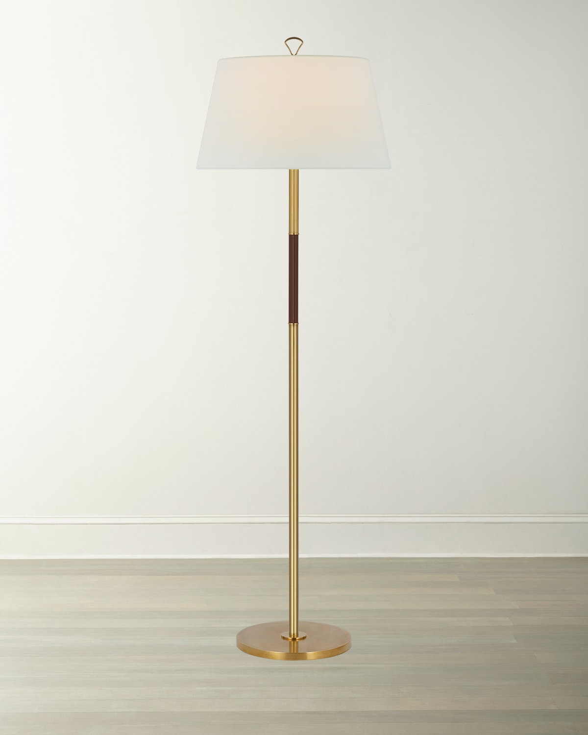 Visual Comfort Signature Griffin Large Floor Lamp By Amber Lewis In Gold