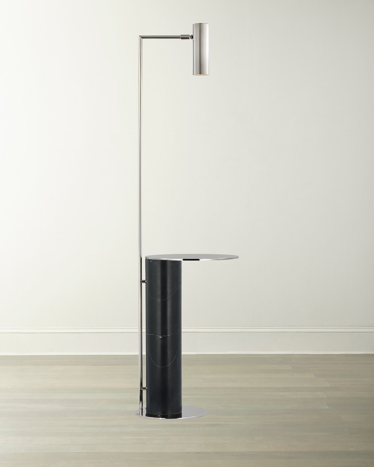 Visual Comfort Signature Alma Tray Floor Lamp By Kelly Wearstler In Metallic