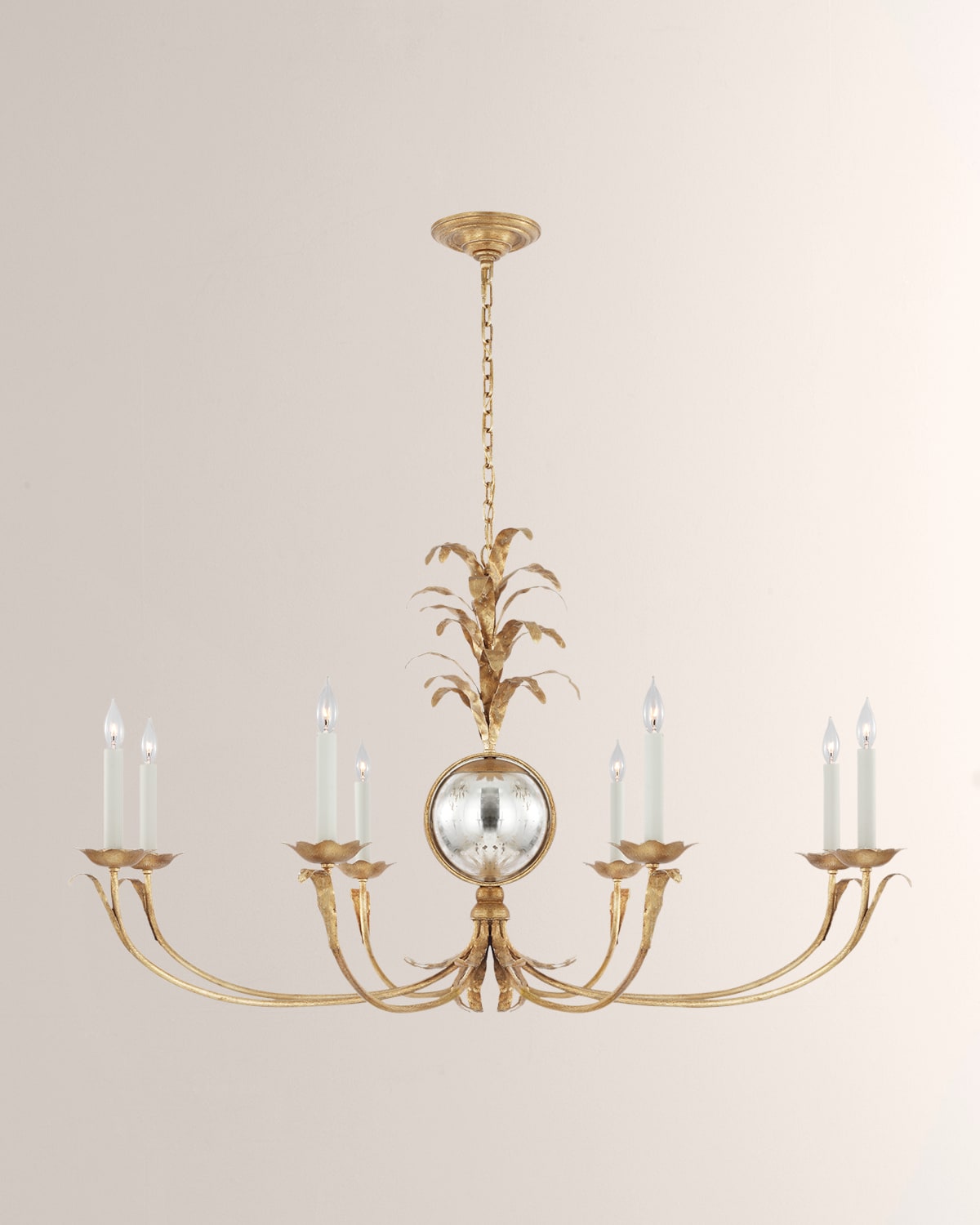 Visual Comfort Signature Gramercy Grande Chandelier By Chapman & Myers In Gold