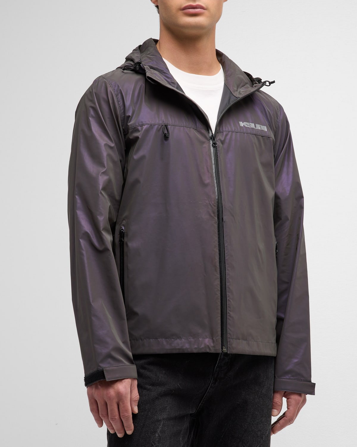 Men's Reflective Coated Water-Resistant Jacket