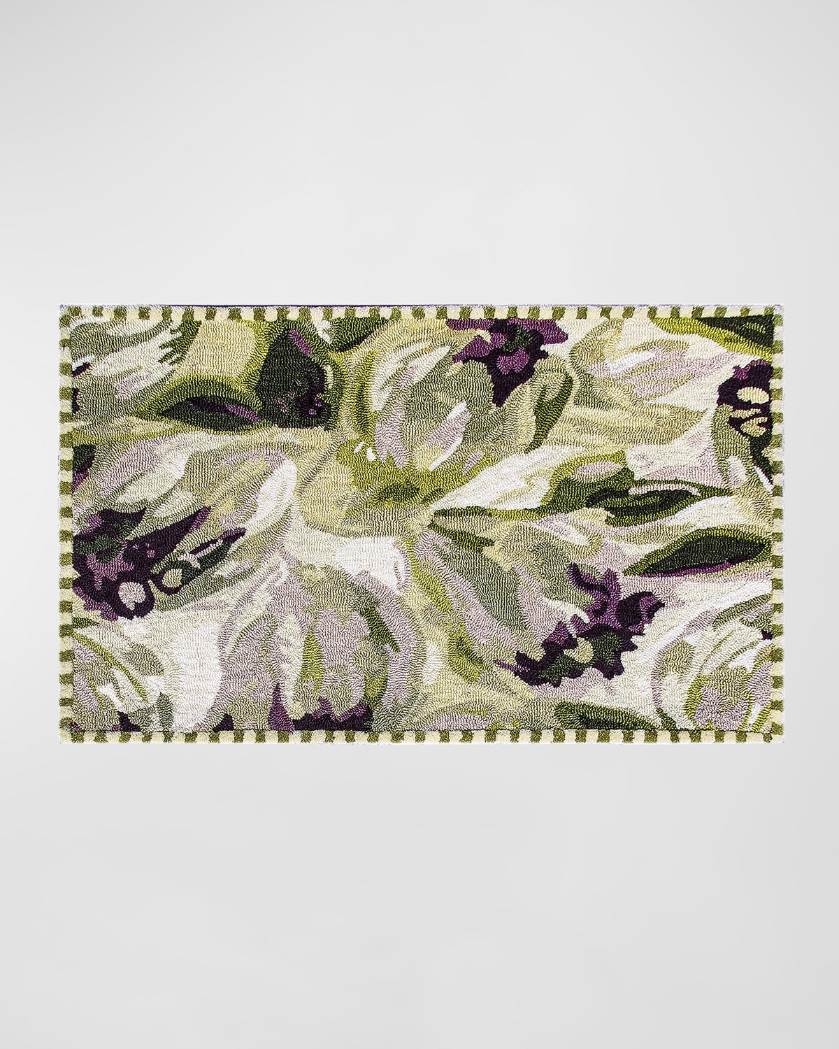 Mackenzie-childs Artichoke Rug, 2' X 4' In Multi