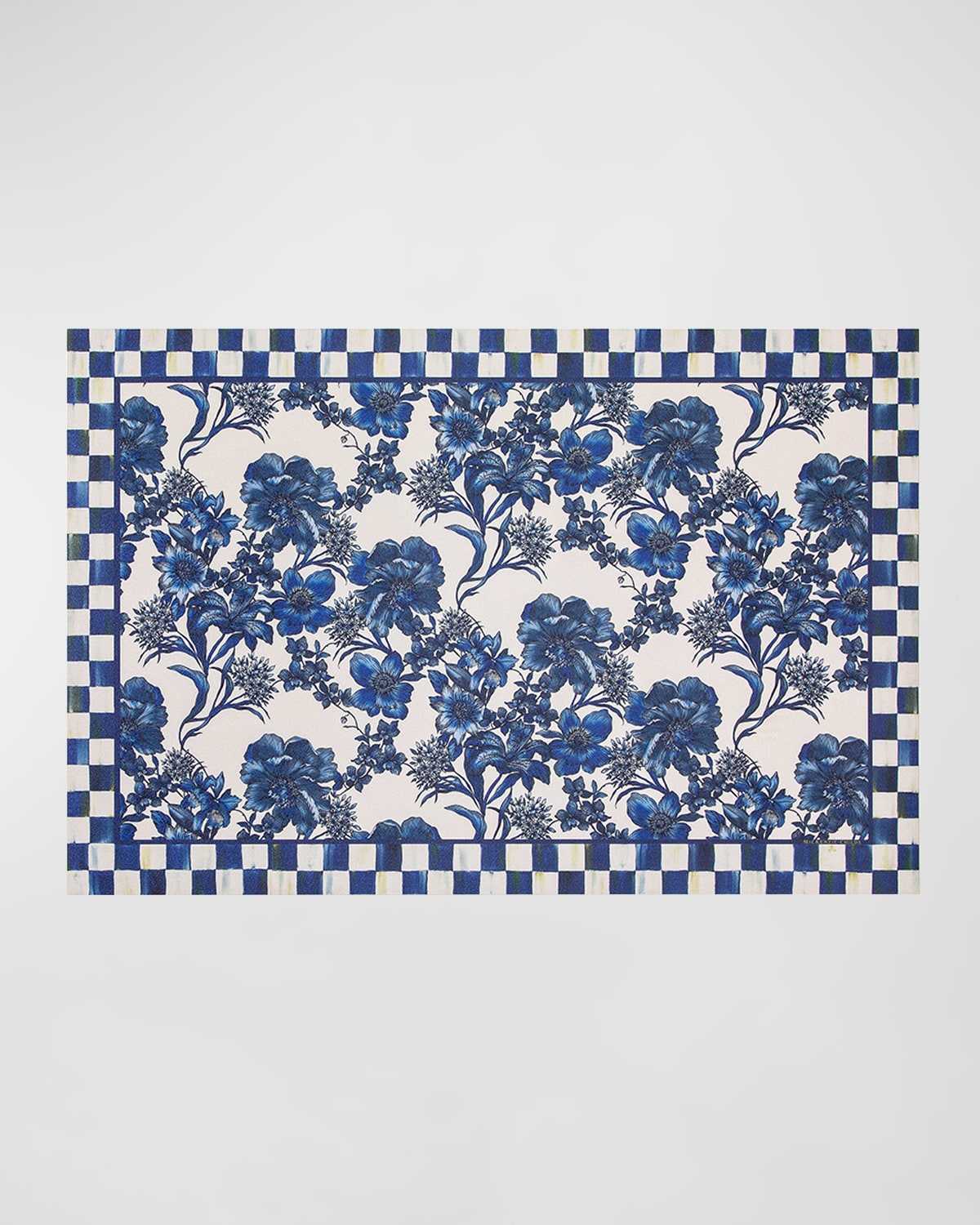 Mackenzie-childs Royal English Garden Floor Mat, 2' X 3'