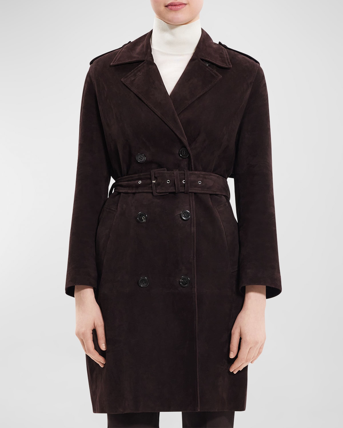 Theory staple trench coat discount
