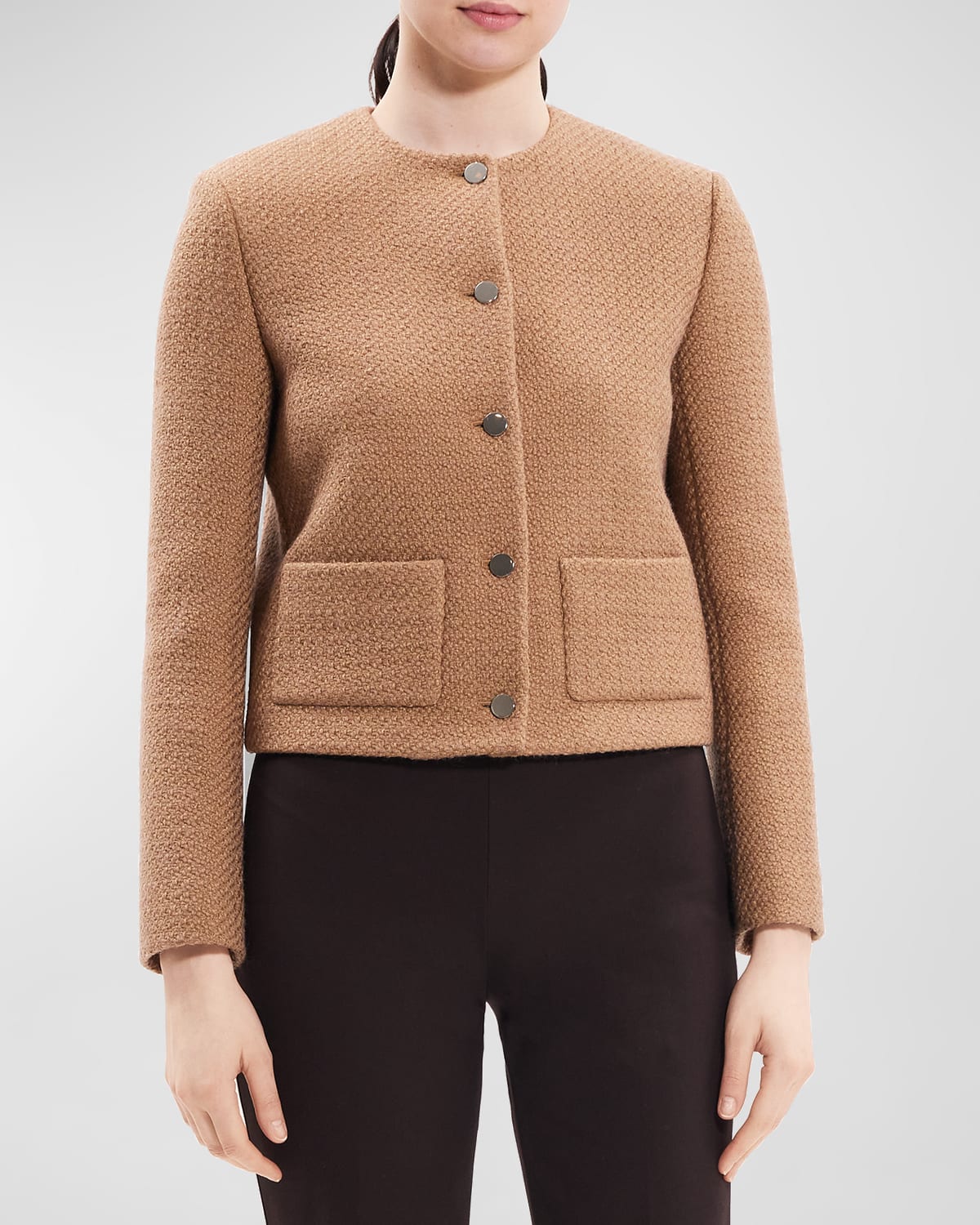 Theory cropped jacket best sale