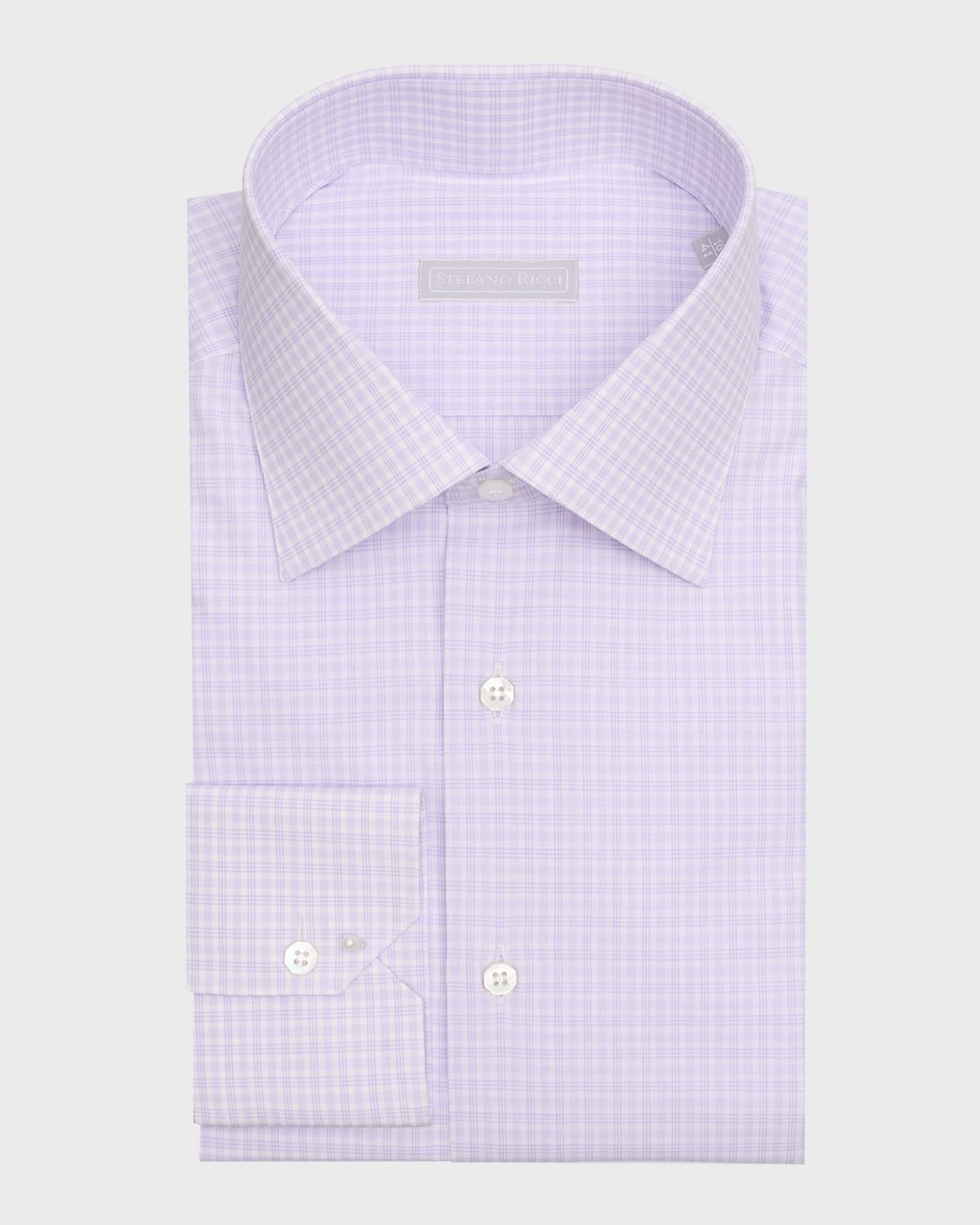 Men's Cotton Check Dress Shirt