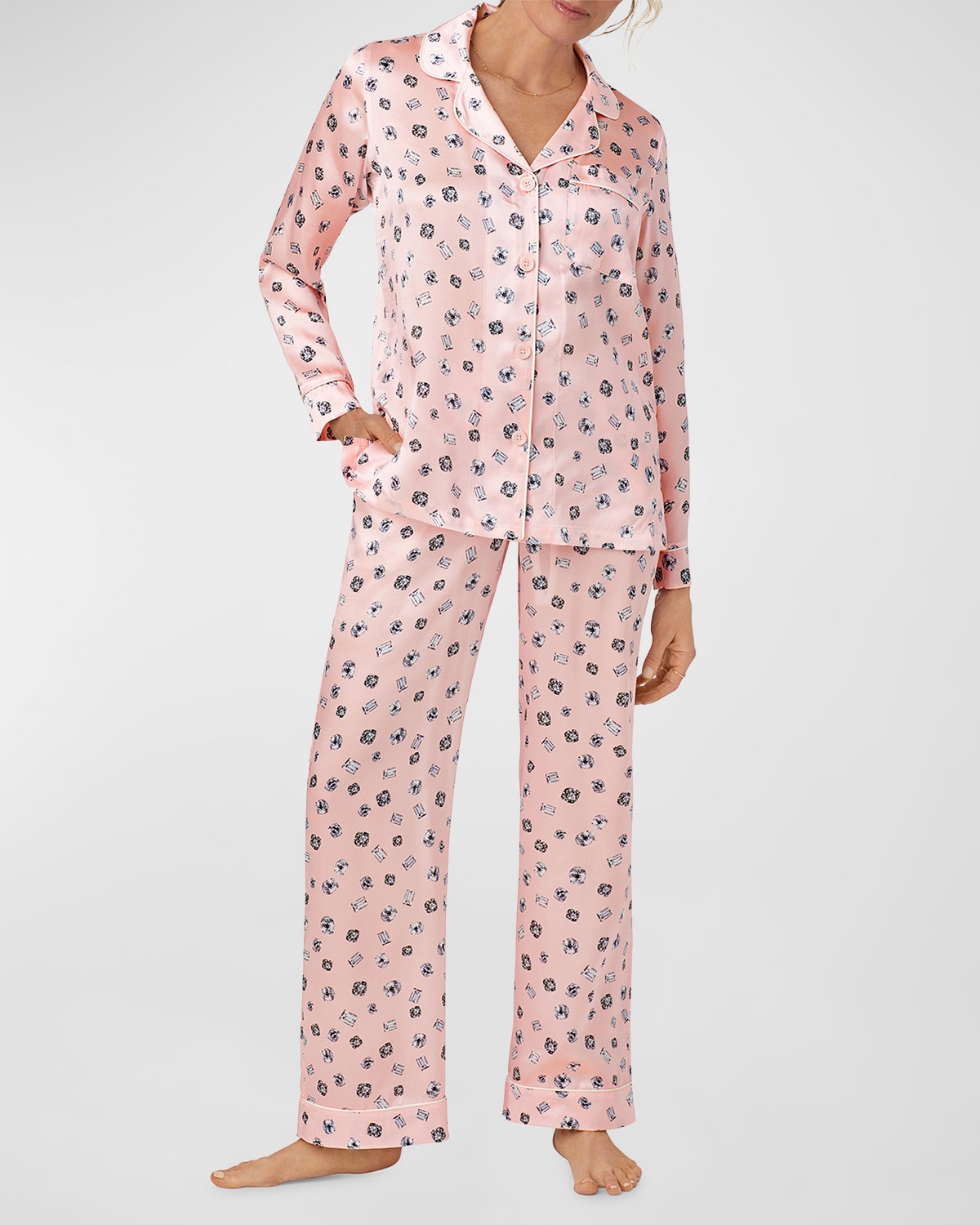 Bedhead Pajamas Jewel-print Organic Cotton Pajama Set In Shine Bright