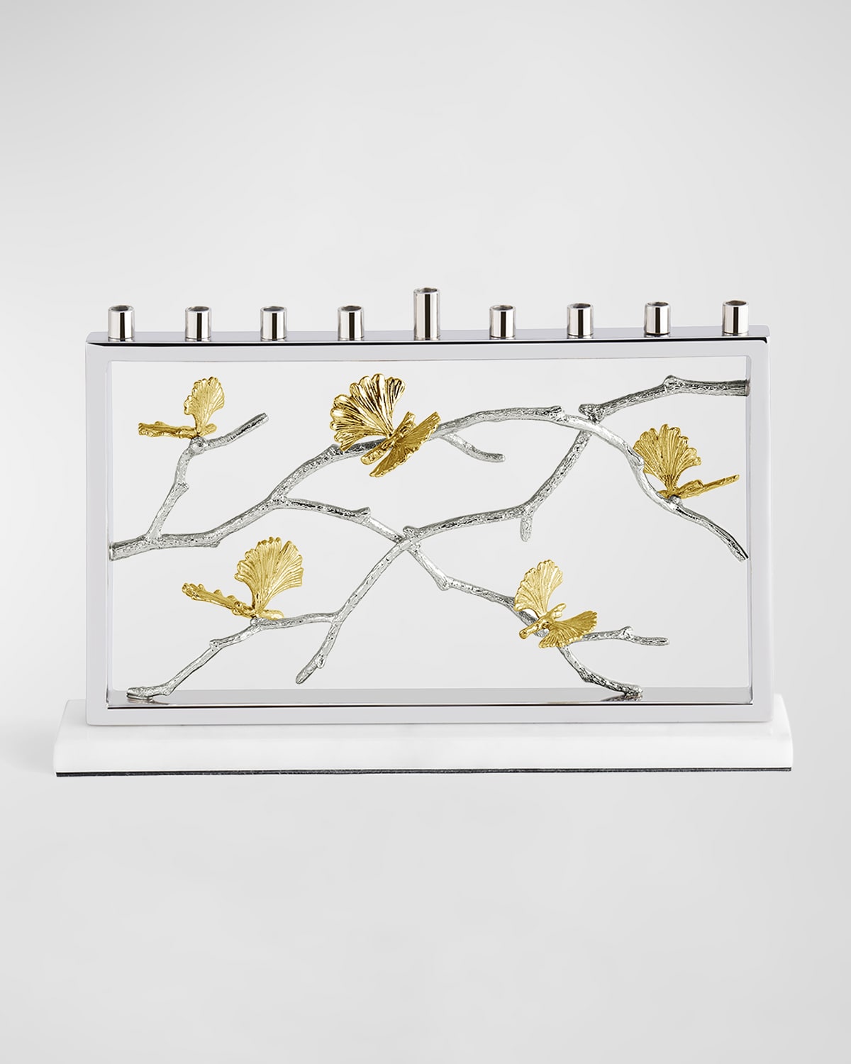 Shop Michael Aram Butterfly Ginkgo Luxe Menorah