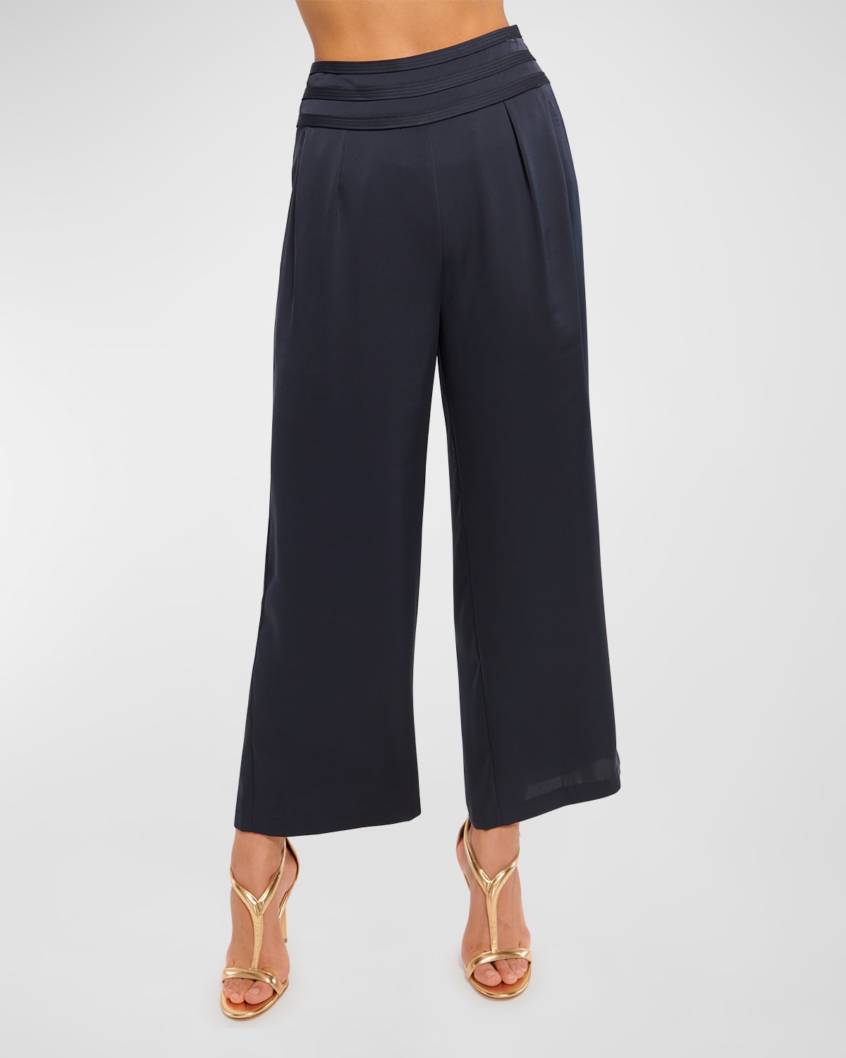 Joss Cropped Wide-Leg Pants