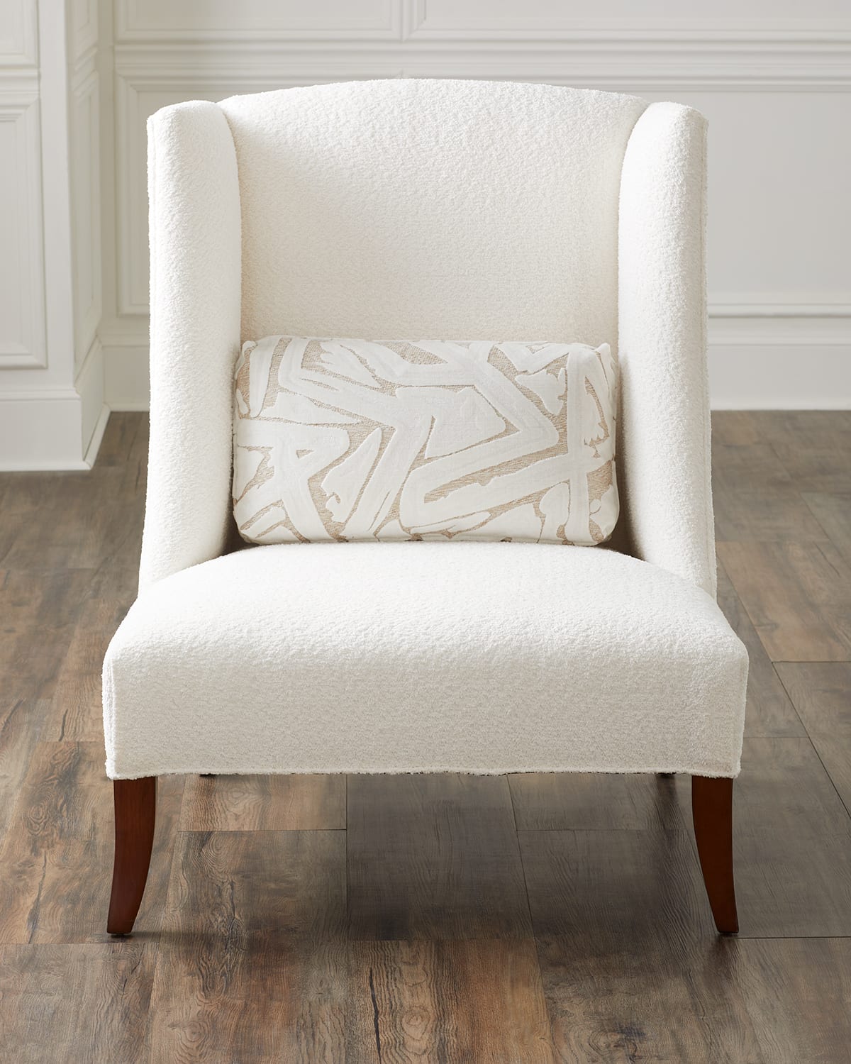 Old Hickory Tannery Josefina Upholstered Chair In White