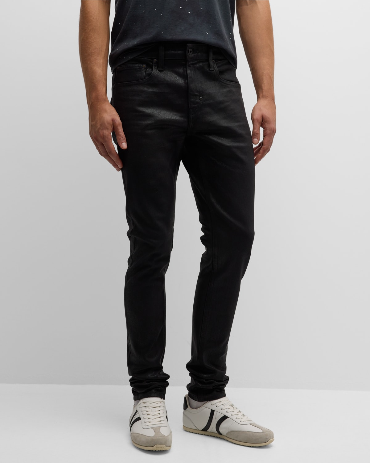 Shop Prps Men's Wax Mode Jeans In Black