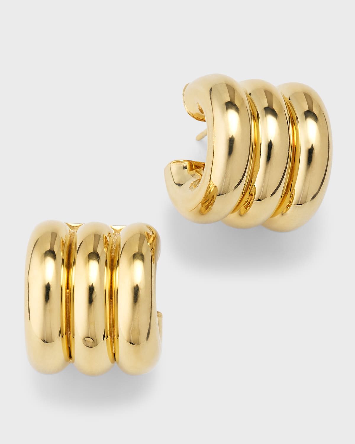 Jennifer Zeuner Kyle Hoop Earrings In Gold