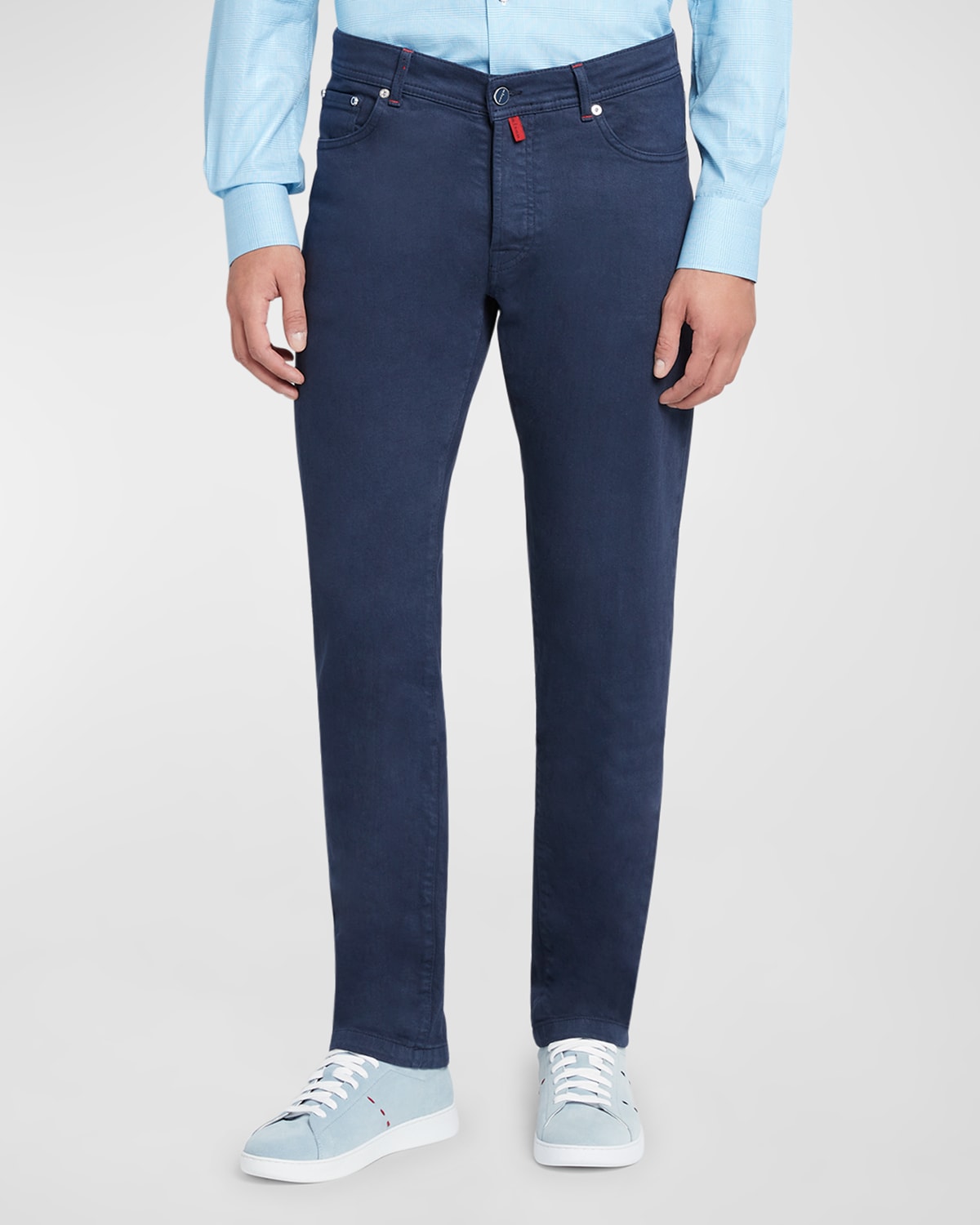 Men's 5-Pocket Straight-Leg Jeans