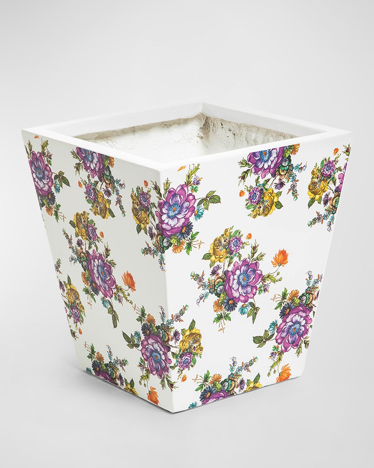 Mackenzie-childs Flower Market Planter, 13" In White