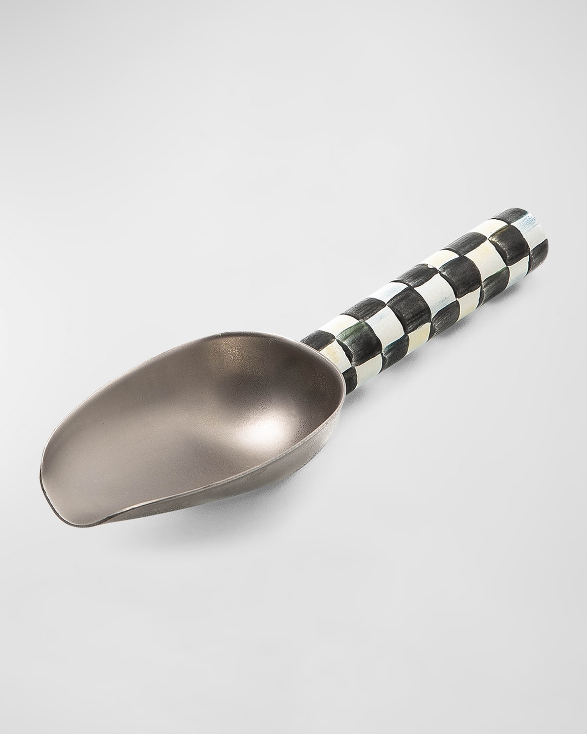 Mackenzie-childs Courtly Check Enamel Scoop, Small In Multi