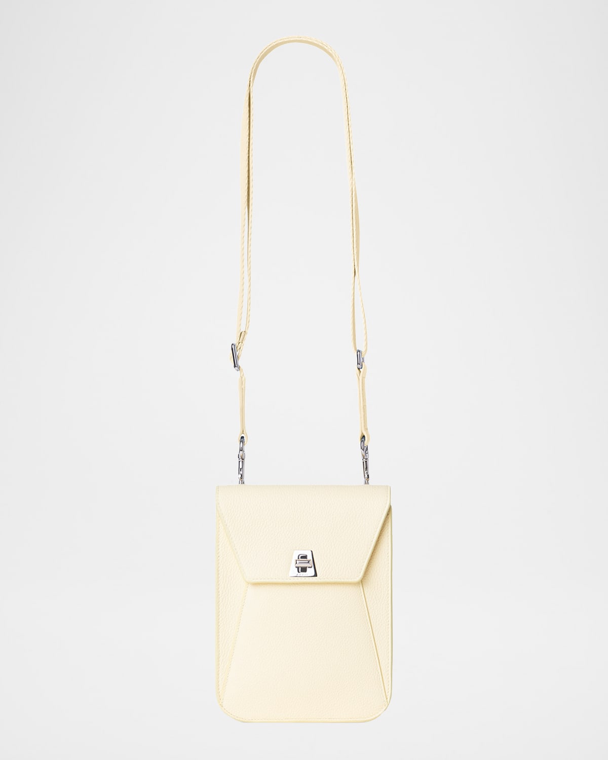 Akris Anouk Mini Leather Messenger Bag