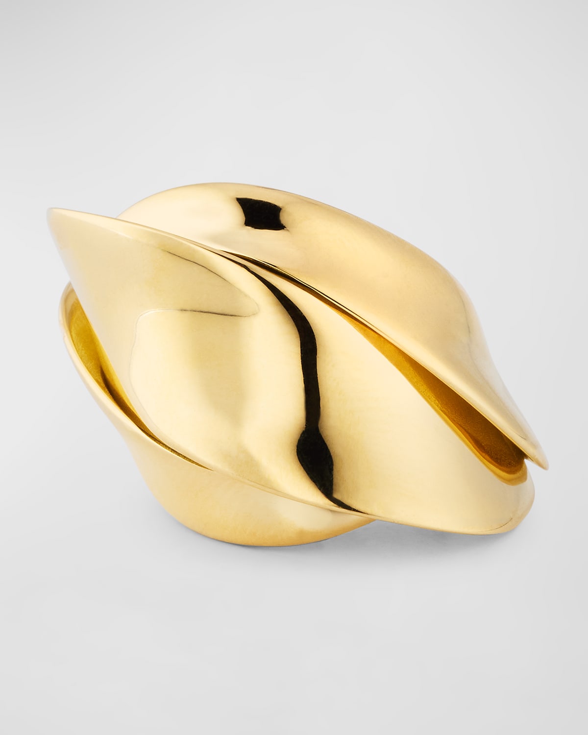 18k Yellow Gold Flux Ring