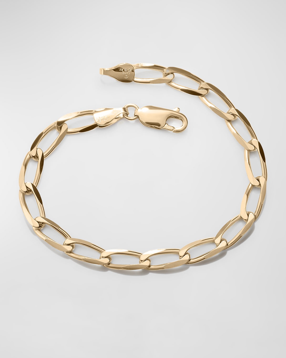 Lana 14k Yellow Gold Biography Chain-link Bracelet