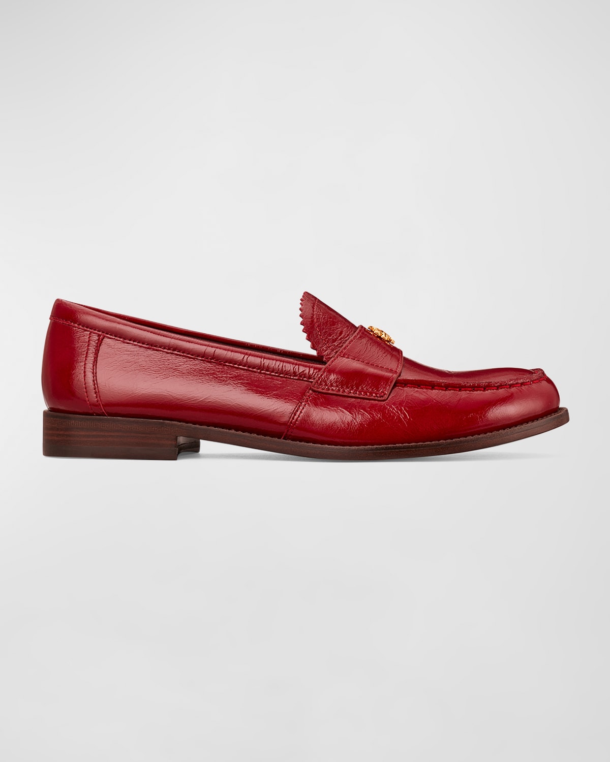 Tory burch red loafers on sale