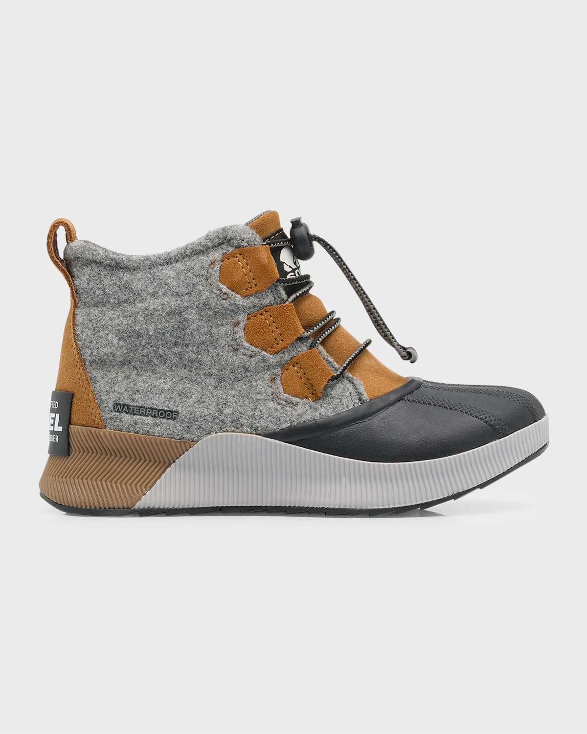 Sorel Kid's Out N About Classic Boots, Toddler/kids In Camel Brown Black