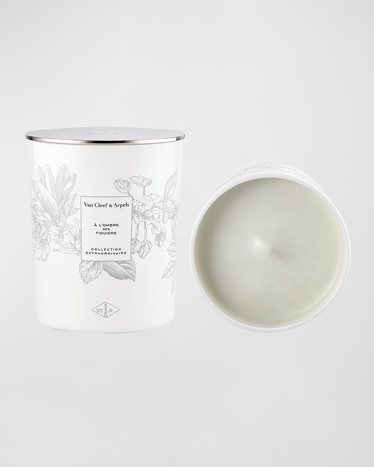 Van Cleef & Arpels À L'ombre Des Figuiers Candle, 200 G In White