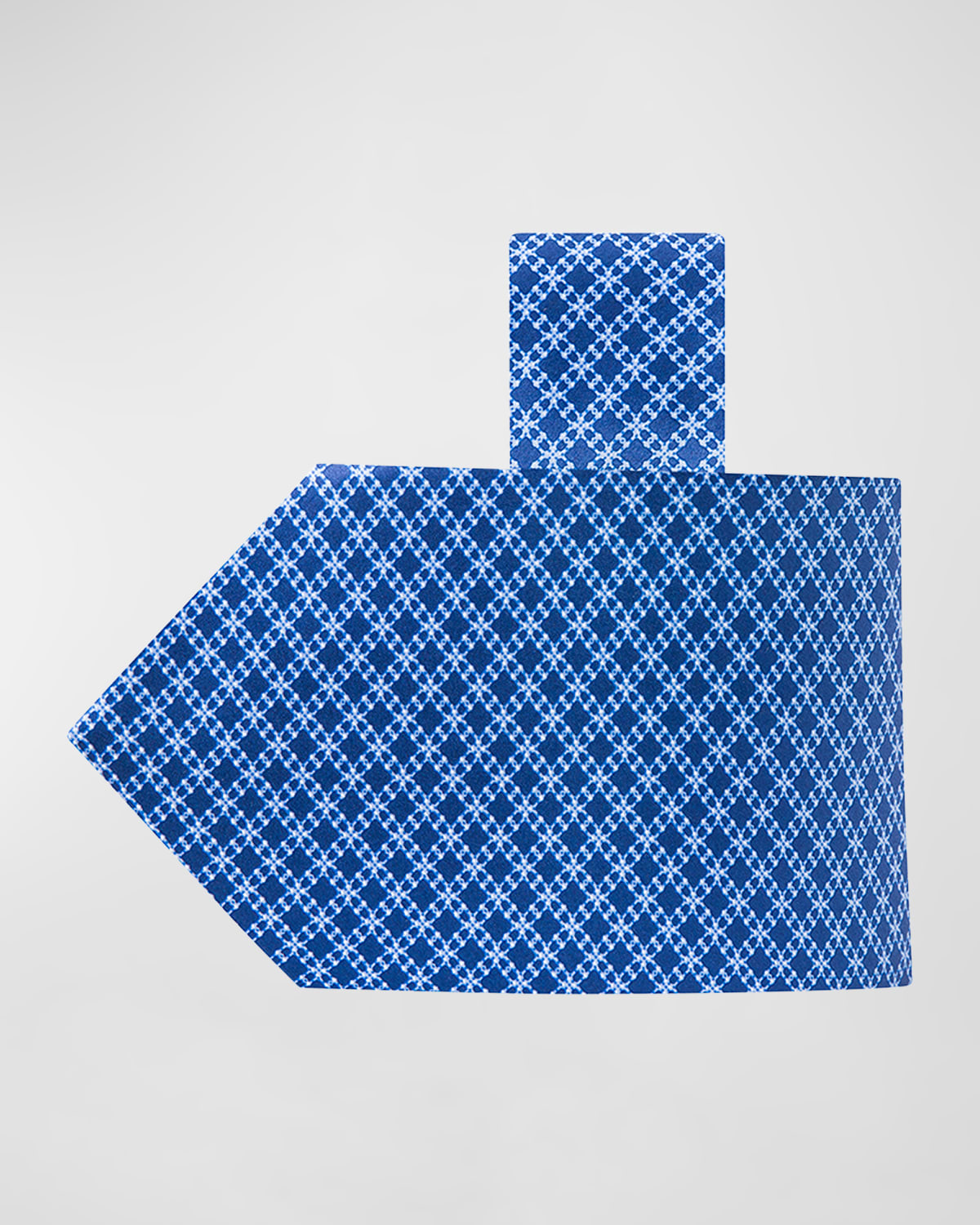 Shop Stefano Ricci Men's Silk Multi-grid Tie In Blue   Light Blue