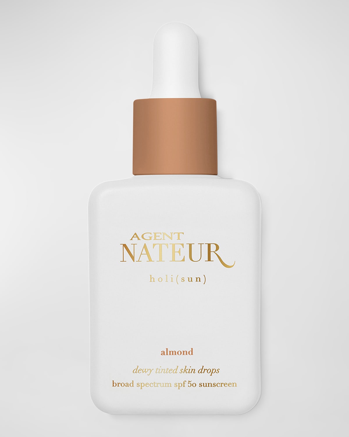 Agent Nateur Holi Sun Dewy Tinted Spf Serum In Almond