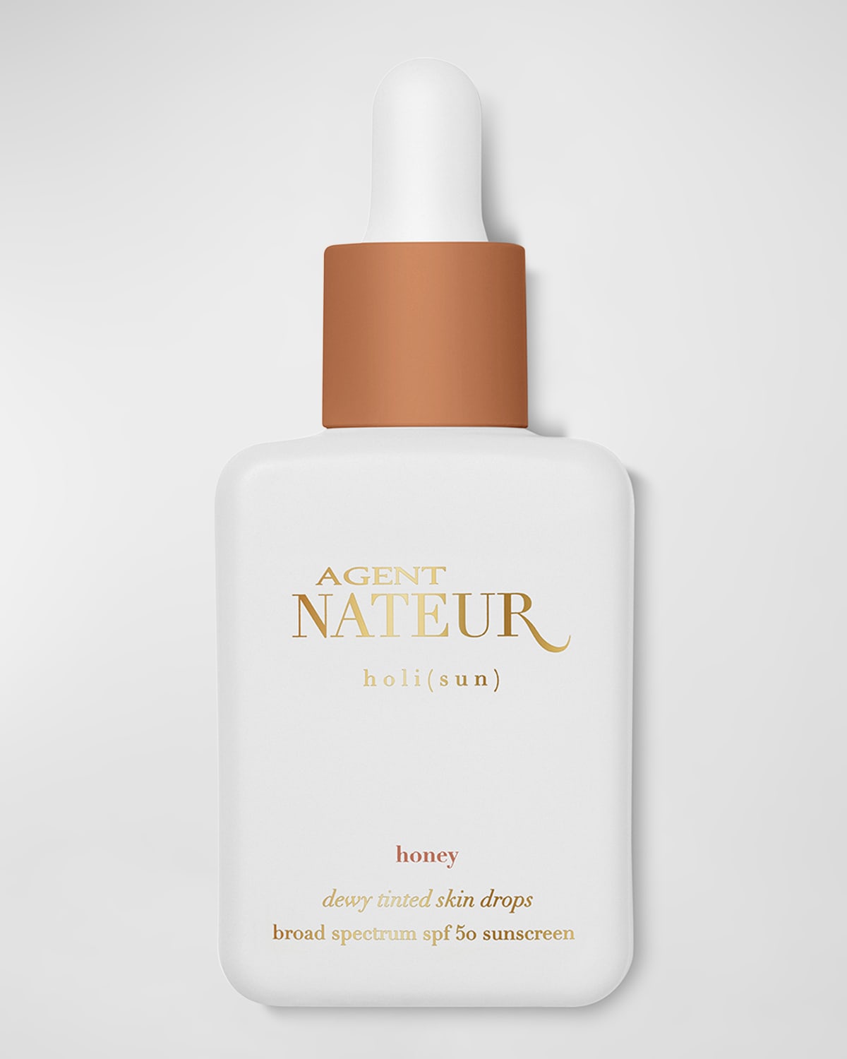 Shop Agent Nateur Holi Sun Dewy Tinted Spf Serum In Honey