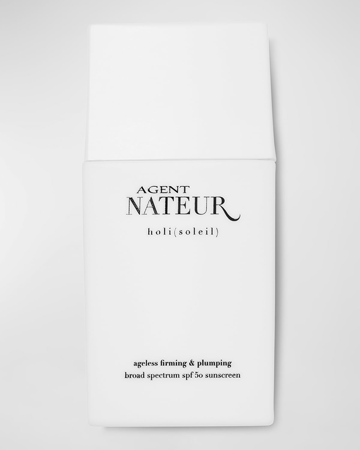 Agent Nateur Holi (soleil) Ageless Firming & Plumping Sunscreen, Spf 50 In White