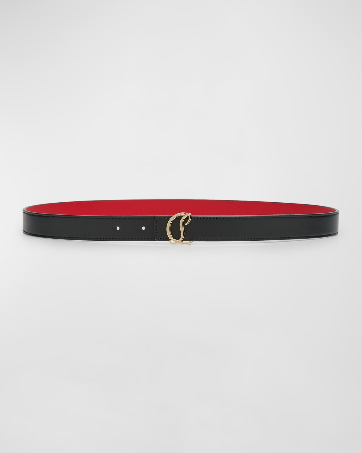 CL Logo Leather Belt