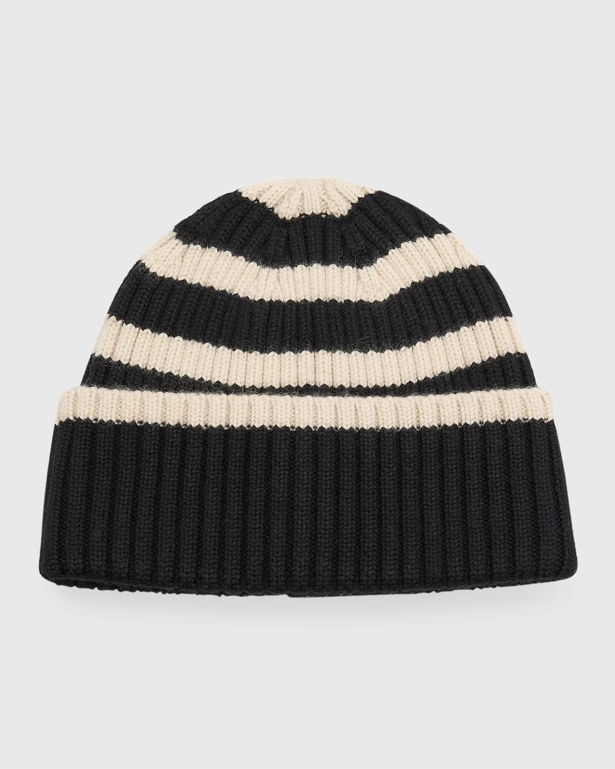 Signature Stripe Wool Beanie