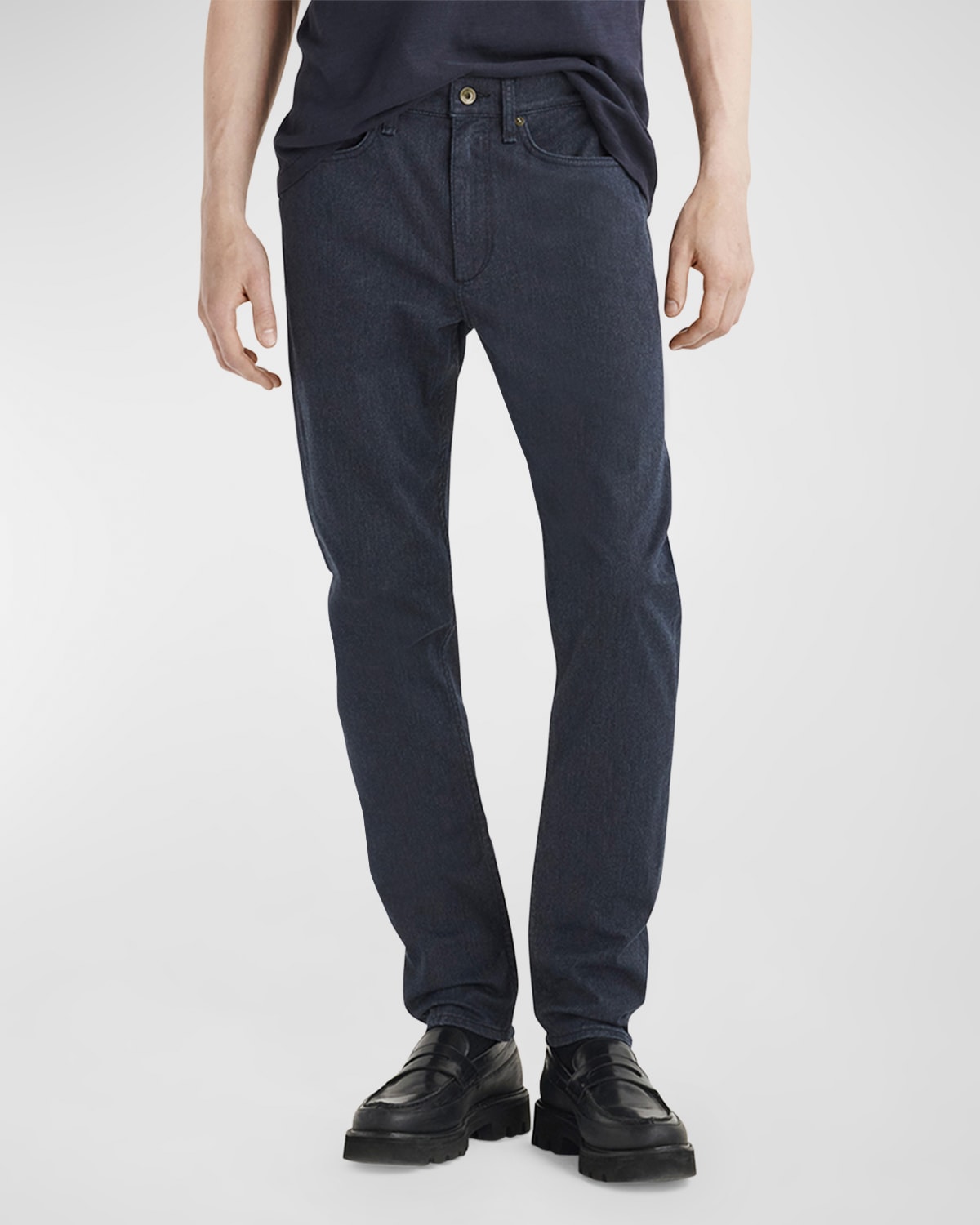 Shop Rag & Bone Men's Fit 2 Brushed Twill Jeans In Navy