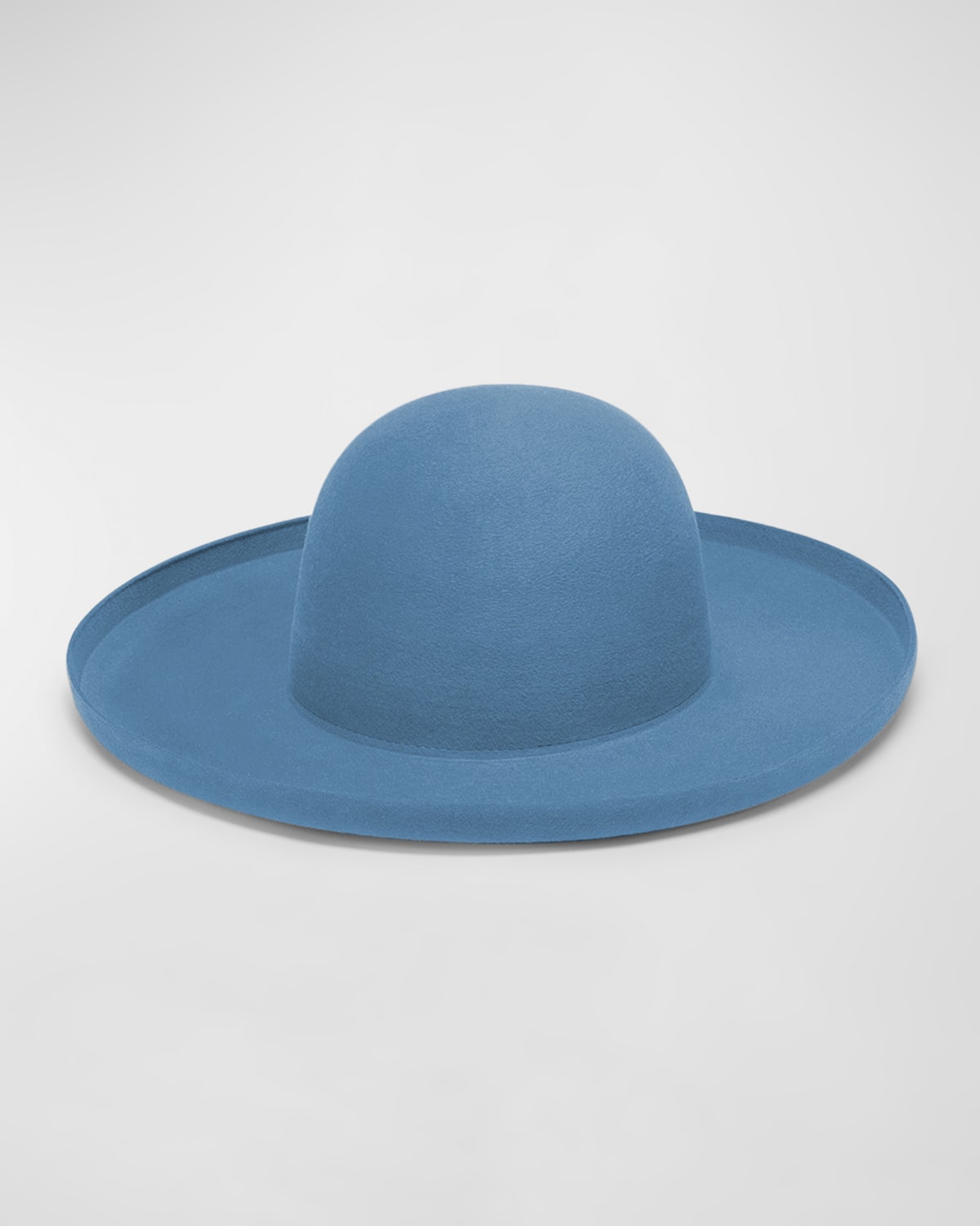 Amos Felt Large-Brim Hat