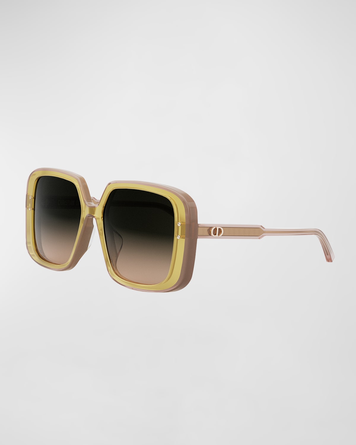 Dior Highlight S3f Sunglasses In Shiny Yellow Grad