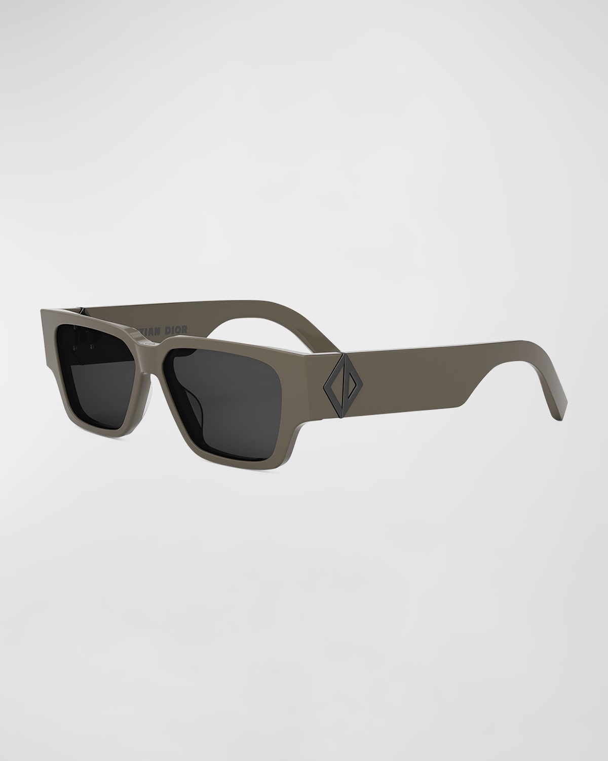 Shop Dior Cd Diamond S5i Sunglasses In Shiny Beige Roviex