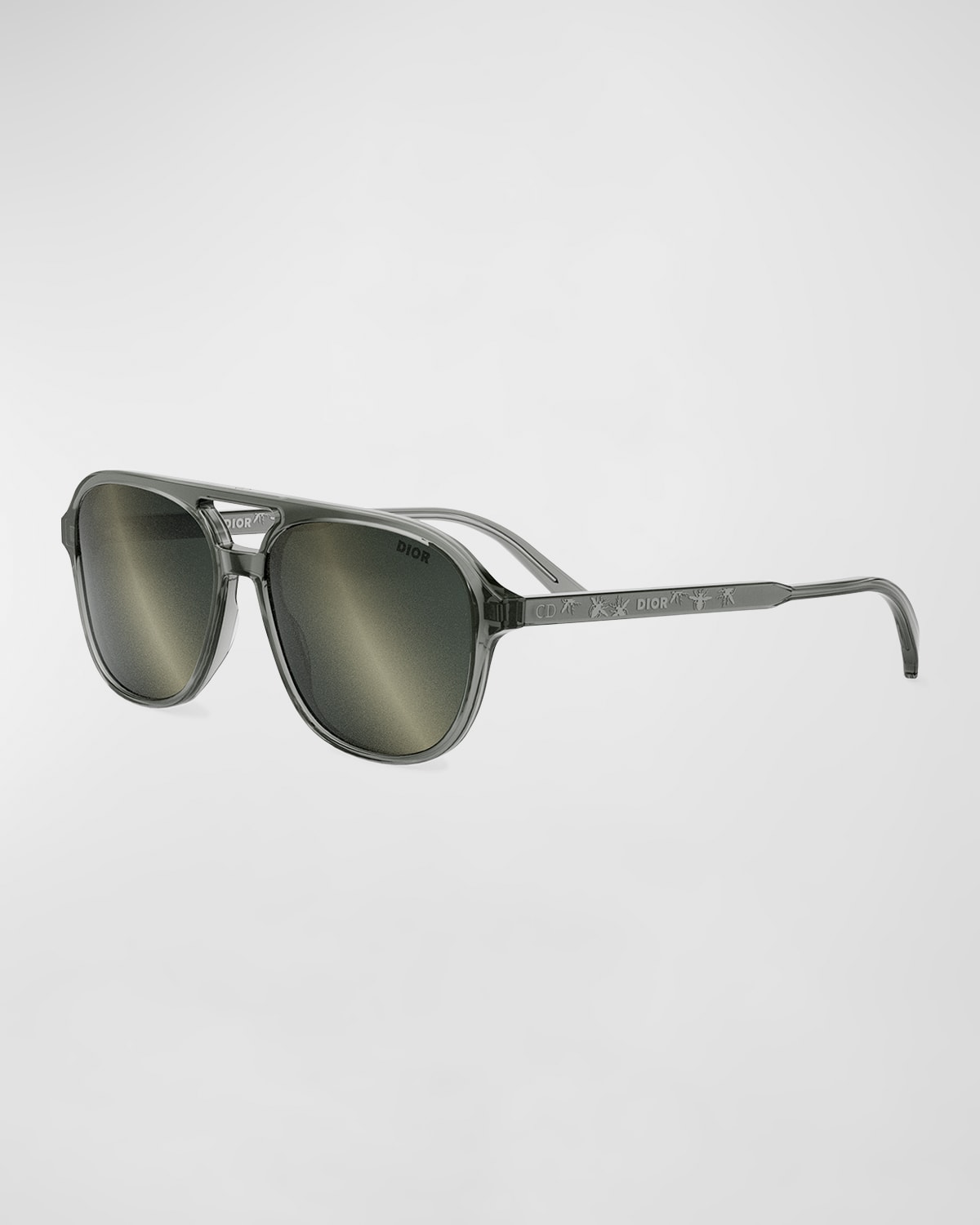 Dior In N1i Sunglasses In Grey Smoke Mirror