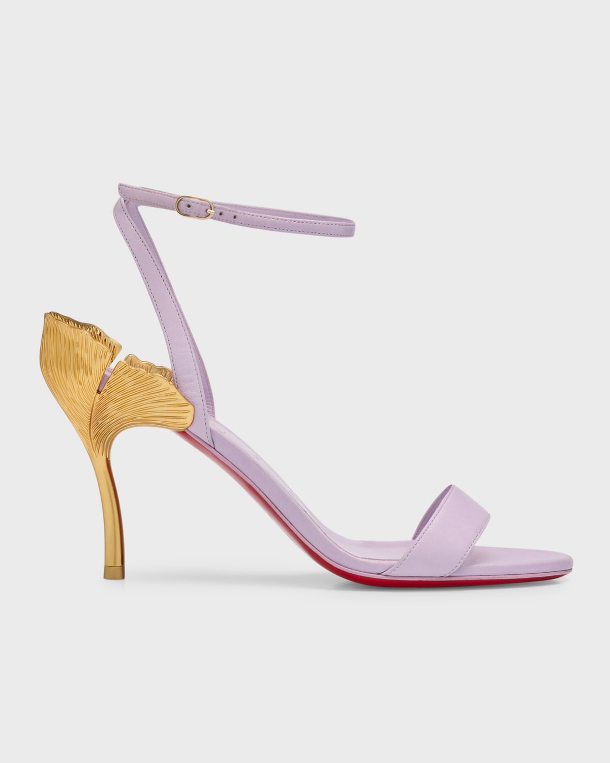 Christian Louboutin Ginkgo Girl Ankle Strap Sandal In Leche