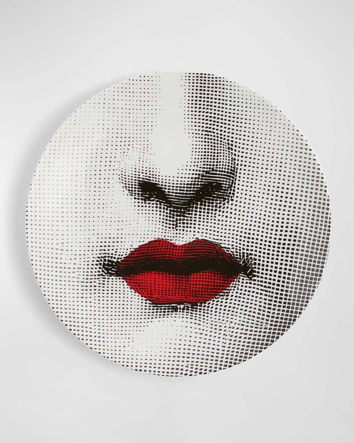 Fornasetti Tema E Variazioni N.397 Red Lips Plate